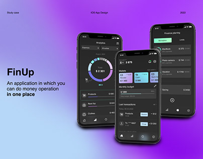 FinUp - Mobile Finance App