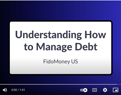 Understanding How To Manage Debt