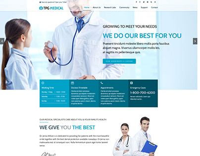 Marketplace - TPG Medical – Medical WordPress Theme