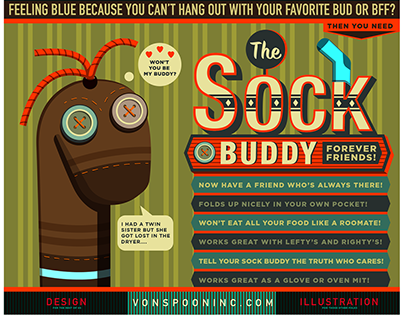 Sock Buddy Promo Poster