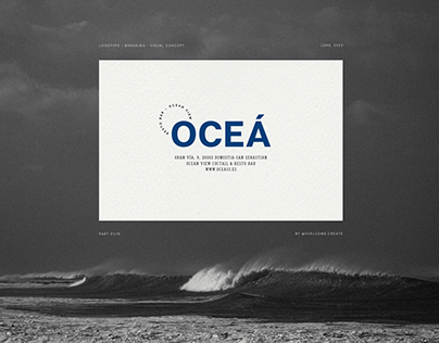 Project thumbnail - oceá | logo, banding & visual concept