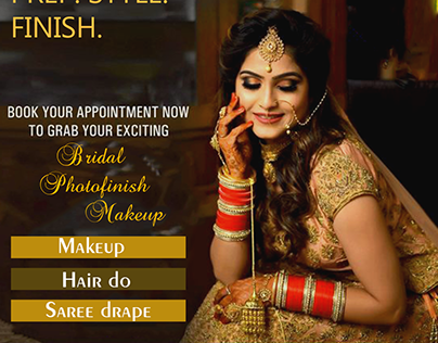 Bridal Makeup Ad