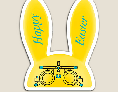 Happy Easter Bunny Optometry