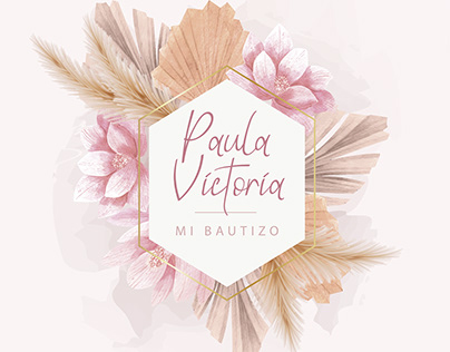 Invitación | Bautizo Paula