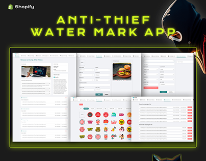 Shopify Anti-Thief Water Mark App