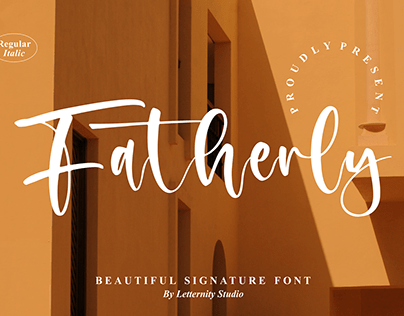 Fatherly - Beautiful Signature Font