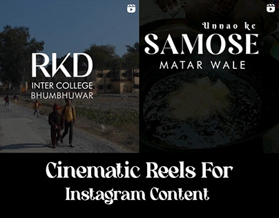 Cinematic Reels - For Instagram Content Creation