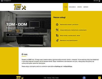 Tom-dom Website