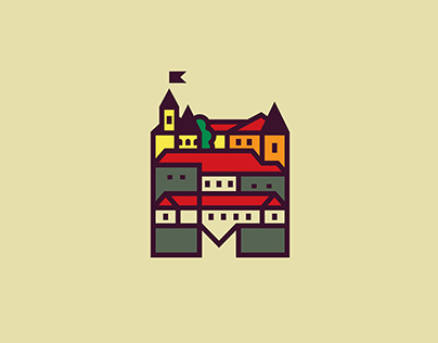 Туристичний логотип Мукачево, ще одна версія