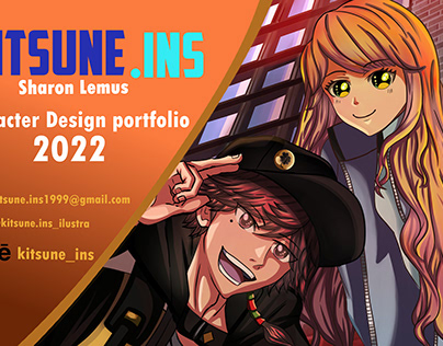 character design portfolio 2022 - kitsune.ins