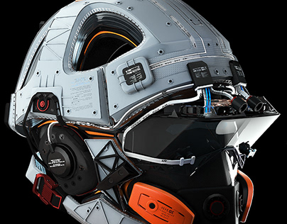Military helmet prototype concept