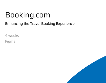 Project thumbnail - Enhancing the travel booking experience