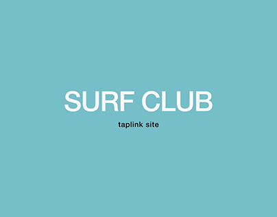 Taplink for SurfClub | Таплинк для Серф клуба