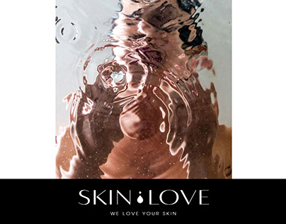 Branding for Skin Love cosmetics. Brand design, logo