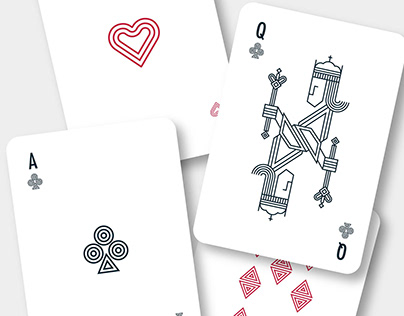 The most minimalist cards deck - Ludovico Pincini