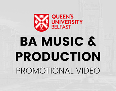 QUB BA Music & Production - Promotional Video