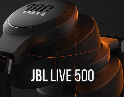 JBL Headphones - 3d Product Video