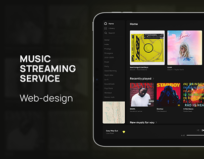 Music Streaming Service design