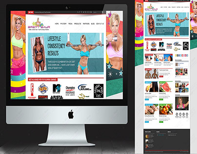 Brett Baur Fitness Website Design