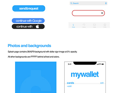 mywallet Style Guide