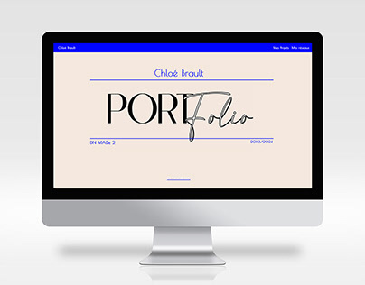 SITE WEB : PortFolio