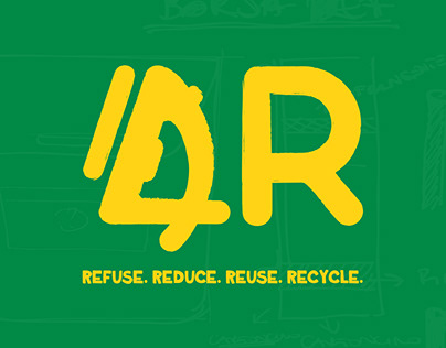 4R - Refuse.Reduce.Reuse.Recycle.
