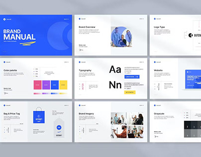 OUTCRAFT - Brand Guidelines Presentation Template
