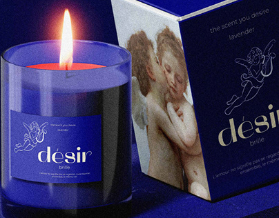Desir Candle Branding & Packaging