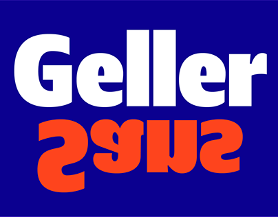 Geller Sans Typeface