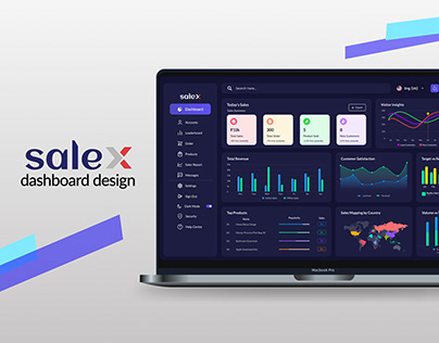 SaleX - Dashboard UI Design