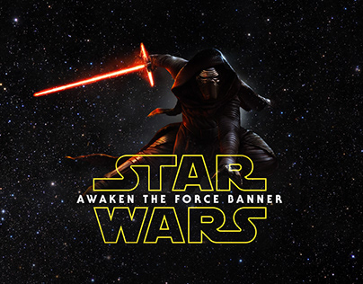 Hasbro ▾ Star Wars: Awaken The Force Banner