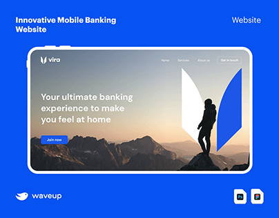 Innovative Mobile Banking Website