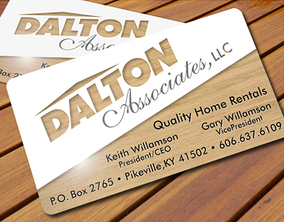 Dalton Associates, LLC Business Card Design