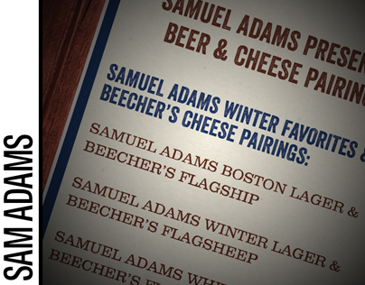 Sam Adams Cheese Tasting Event [DeVries Global]