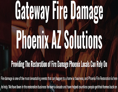 Sun Valley Fire Damage Restoration Phoenix