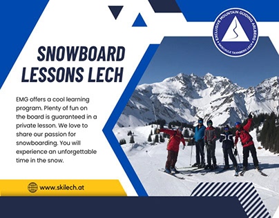 Snowboard Lessons in Lech