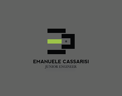 Brand Identity Emanuele Cassarisi Junior Engineer