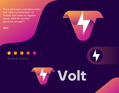 Volt logo design