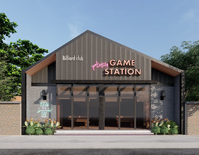 Game station, Bar design