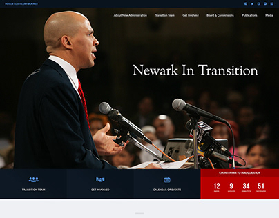 Cory Booker • Newark in Transition