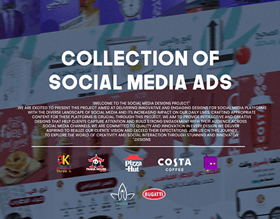 Collection Of Social media Ads