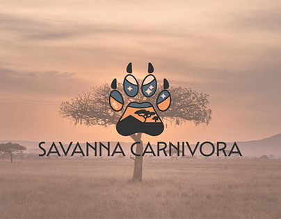 Savanna Carnivora Visual Identity