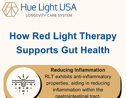 How Red Light Therapy Supports Gut Health