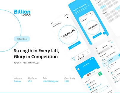 Billion Pound App Design | UI UUX | Case study