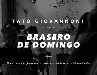 BRASERO DE DOMINGO // Tato Giovannoni