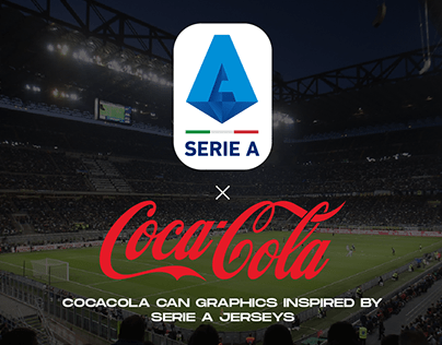 COCACOLA CANS X SERIE A JERSEYS GRAPHICS