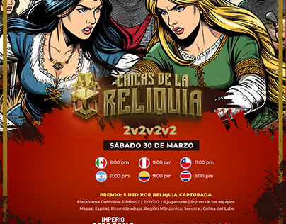 Showmatch Chicas de la Reliquia, Imperio Amazona