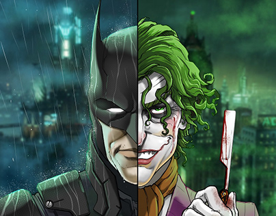 Batman vs Joker "voice over acting"