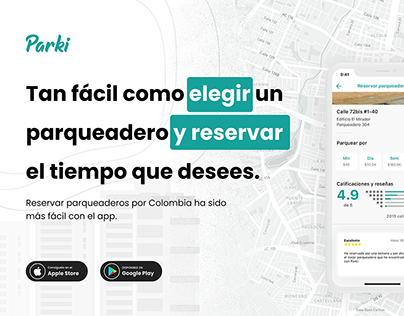 UI/UX | Parki - Airbnb de parqueaderos | Mobile App