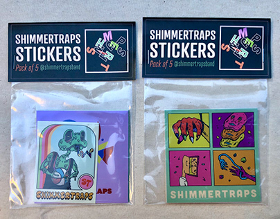 Shimmertraps Sticker Pack